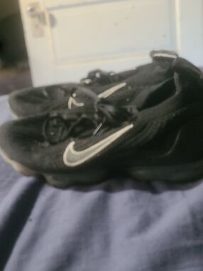 Nike Black Sneakers with White Swoosh